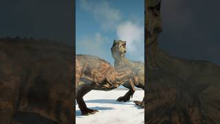 ティラノサウルスがカルノタウルスに格の違いを見せていたTyrannosaurus kills Carnotaurus [upl. by Gem]