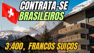 Trabalhe na Suiça falando Português Conheça a cidade que tem o português como 2ª língua  ZERMATT [upl. by Ellora]