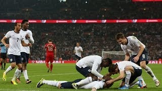 England vs Poland 20 official highlights World Cup qualifier at Wembley [upl. by Dorlisa]