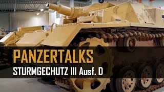 Hilary Doyle PanzerTalks  STUG III Ausf D at Arsenalen [upl. by Ecaroh901]