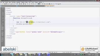 The windowopen Function in Java Script 12 [upl. by Filippa]