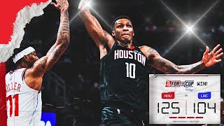 Houston Rockets Win Big vs Clippers Why the Offense Looked GOOD and Jabari has Arrived [upl. by Yclek]