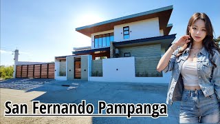 Bespoke Brandnew Modern house for Sale in San Fernando Pampanga [upl. by Duthie]