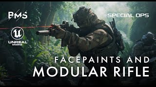 SpecialOps Update for UE5  Modular Rifles System and New Paints [upl. by Oinotnas72]