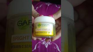 Garnier Bright Complete Vitamin C Serum Cream Review trending ytshorts shorts [upl. by Filomena]