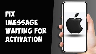 BEST WAY FIX iMessage Waiting for Activation on iPhone After iOS Update 2024 [upl. by Hankins]