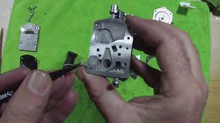 How to rebuild a Paramotor carburetor [upl. by Aettam]