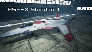 Ace Combat 7  ASFX Shinden II destroying a whole fleet  Anchorhead Raid [upl. by Milena]