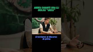 Andrea Damante detesta gli Orologi quotGrossiquot andreadamante royaloak audemarspiguet [upl. by Ecnerat]