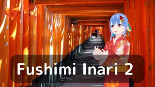 Fushimi Inari Mille portiques Sembon Dorii  Voyage au Japon avec le guide Avatar Caede [upl. by Ydnas]