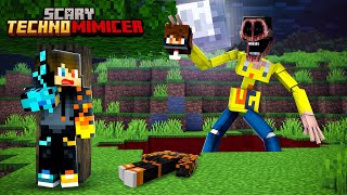 Can We Survive Scary Techno Gamerz In Minecraft😱 [upl. by Ledoux843]