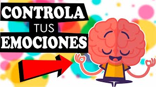 ¿Cómo CONTROLAR las EMOCIONES  8 TÉCNICAS de AUTOCONTROL  Psicología en 5 minutos Ψ [upl. by Dixie]