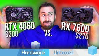 Radeon RX 7600 vs GeForce RTX 4060 40 Game Benchmark  1080p amp 1440p [upl. by Hailey]