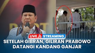 🔴 LIVE Capres Prabowo Datangi Kandang Ganjar di Jateng Ziarah dan Sapa Warga [upl. by Kanal422]