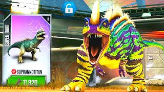 NEW UNLOCK HYBRIDS SUPRANNOTITAN LEVEL 40  HT GAME [upl. by Nerland]