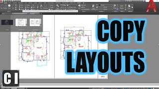 AutoCAD How To Copy A Layout From Another Drawing Instant Sheet Setup [upl. by Enoid]