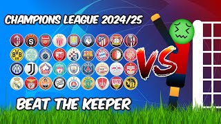 Beat The Keeper  Champions League 202425  Marble Football Cup [upl. by Bergeron]