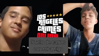 DUELO DE CARROS EN LOS ANGELES CRIMES CON MI AMIGO Jose Gameplay [upl. by Amitaf]