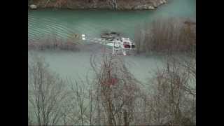 Elicotteri antincendio in azione a Cutigliano  Appennino Pistoiese [upl. by Sivrat]