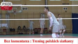 trening polskich siatkarzy [upl. by Nytsua358]