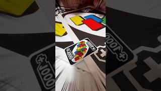 UNO 1000 card cant be defeated😱🤩Subscribe to me❤️ [upl. by Nike]