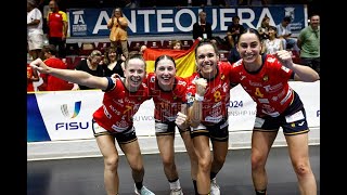 🇪🇸🏐 Guerreras España ganan Mundial Balonmano en Antequera [upl. by Aleydis]