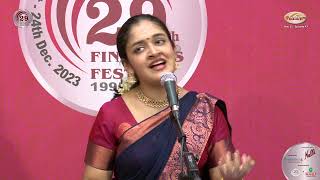 Spoorthi Rao Vocal Concert  Mudhras 29th Fine Arts Festival [upl. by Anele483]