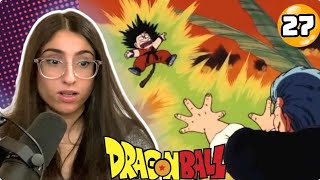 GOKU GETS SHOCKED  DRAGON BALL Episode 27 REACTION [upl. by Maynard697]