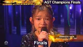 Angelica Hale sings Impossible AMAZING AGAIN  Americas Got Talent Champions Finals AGT [upl. by Concordia]