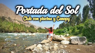 CHOSICA Como llegar con s 16 SOLES al CLUB PORTADA DEL SOL  2021 [upl. by Ayrolg880]