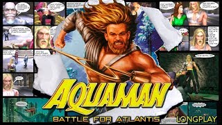 Aquaman Battle for Atlantis Gamecube FULL GAME longplay [upl. by Ojahtnamas]