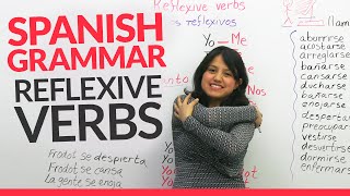 Learn Spanish Grammar  Reflexive Verbs in Spanish [upl. by Auric]