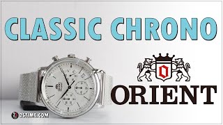 ORIENT Classic Chronograph RAKV0402S  An Elegant Vintage Dial Watch [upl. by Ng]