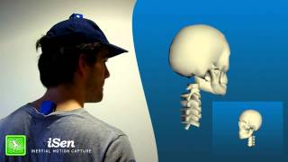 Headneck 3D motion analysis with inertial sensors [upl. by Ahsenav]