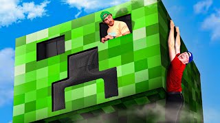 Extreme Hide amp Seek inside Minecraft Creeper [upl. by Nrev]