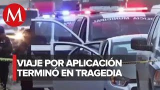 En Tijuana abaten a sicario que viajaba en taxi de app intentaba asesinar a un policía [upl. by Htebzile]