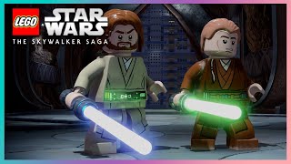 Obi Wan Anakin and Yoda vs Count Dooku  LEGO Star Wars The Skywalker Saga [upl. by Kathleen]