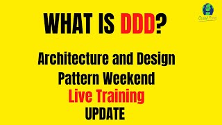 What is DDD DomainDriven Design   Architecture and Design pattern Live Training [upl. by Simara]