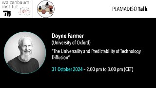 “The Universality and Predictability of Technology Diffusion” Doyne Farmer [upl. by Ieso]