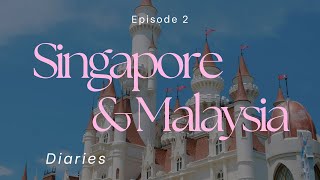 SINGAPORE amp MALAYSIA VLOG 🧚🏼 eps 2 universal studios singapore beach genting skyworlds and more [upl. by Sonnnie]