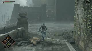 Demons Souls Gates of Boletaria Walkthrough Hole in the Wall Area Get Mail Breaker [upl. by Pippy103]