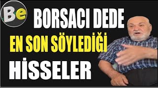 borsacıdede İyi bilanço gelirse o hisseyi 100 bin lot yaparım demişti O hissenin bilançosu geldi [upl. by Tully]