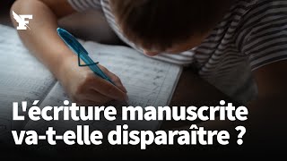 Lécriture manuscrite vatelle disparaître [upl. by Felipe]