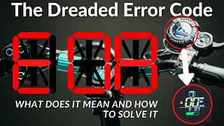 What are Error Codes on ZERO and VSETT Scooters and how to fix errors [upl. by Jos]