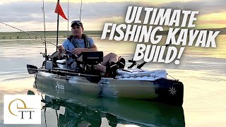 124 Hobie Compass Fishing Kayak Build  Best Fishing Kayak  Kayak Accessories [upl. by Randa119]