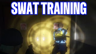 SWAT Training for TwoHanded Weapons Certification  GTA V FiveM Police RP [upl. by Xymenes]