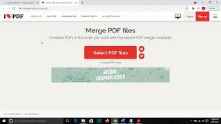 Merge PDF Files into OneFREE [upl. by Ailahk]