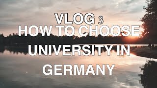 HOW TO CHOOSE UNIVERSITY IN GERMANY   DER TURBANATOR [upl. by Abagail]