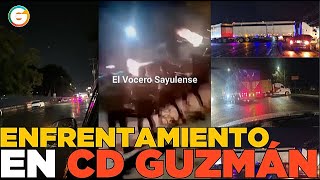 Detención de líder criminal desata balaceras en Ciudad Guzmán Jalisco [upl. by Nino]