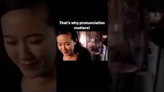 Thats Why Pronunciation Matters 🤣shorts funny [upl. by Halimak]